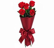 Букет 5 Красных роз Эдлесс Лав в поселке имени Воровского