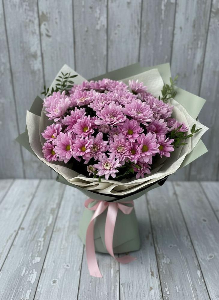 Букет цветов из: Хризантемы в поселке имени Воровского
