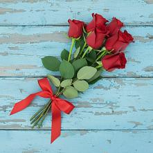 Букет Красные розы в поселке имени Воровского