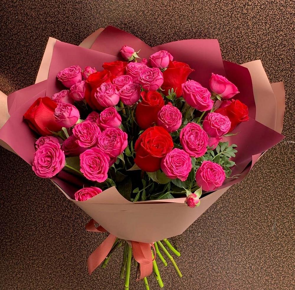 Букет В объятьях нежности в поселке имени Воровского