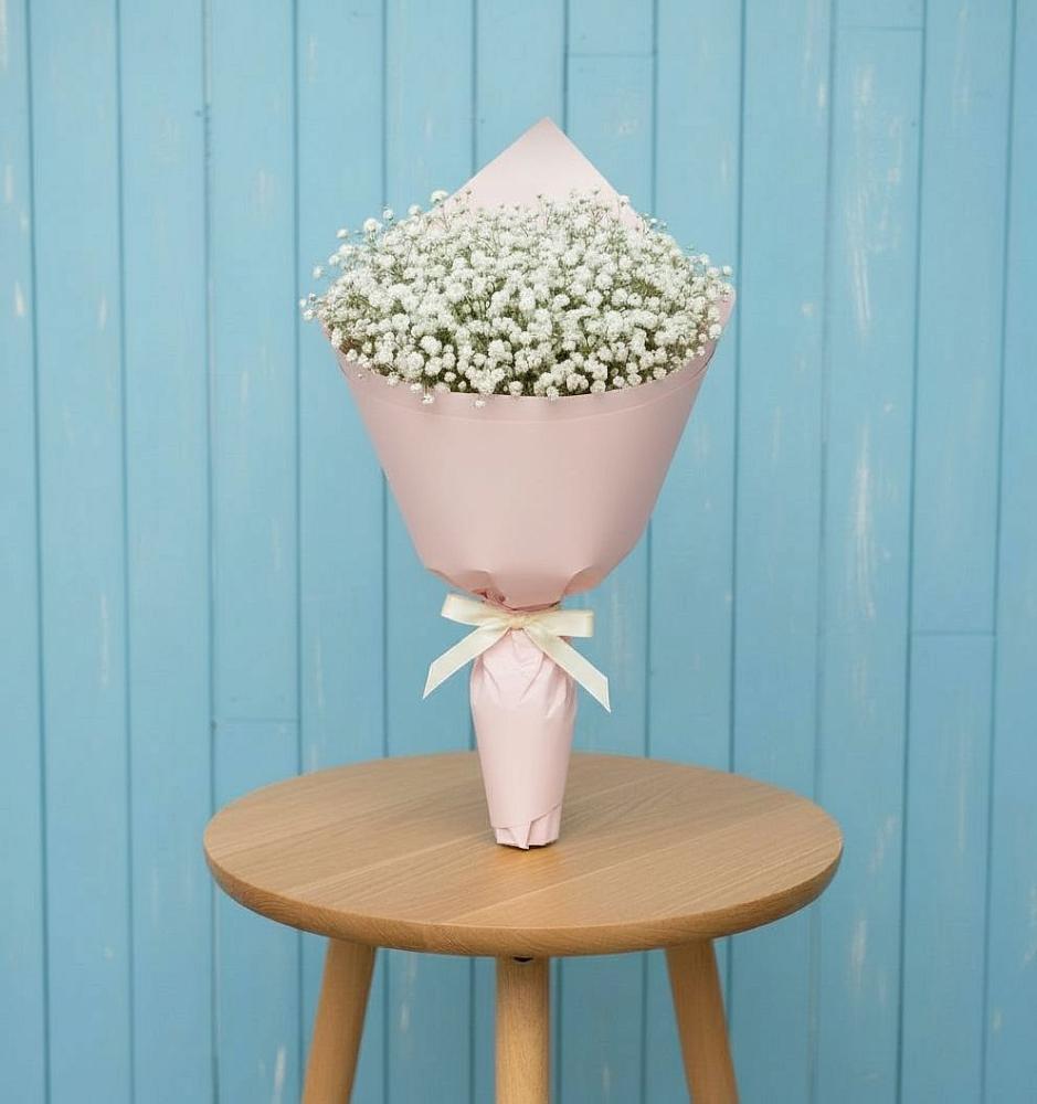 Букет цветов из: Гипсофила в поселке имени Воровского