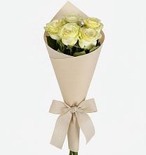 Букет цветов из:  Розы в поселке имени Воровского