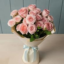 Букет Розовый шарм в поселке имени Воровского