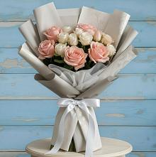 Букет цветов из:  Розы #REPLACE_PRED# поселке имени Воровского