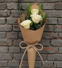 Букет цветов из:  Розы в поселке имени Воровского
