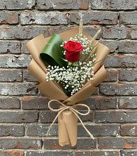 Букет цветов из:  Розы в поселке имени Воровского