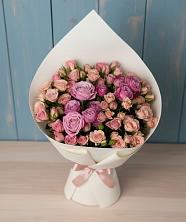 Букет цветов из:  Розы в поселке имени Воровского